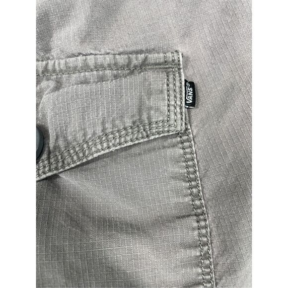 Vans Shorts‎ Mens 32 Gray Casual Outdoor Skater Style Lightweight Summer Y2K - Picture 11 of 13